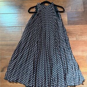 Forever 21 Black and Pink Polka Dot Dress